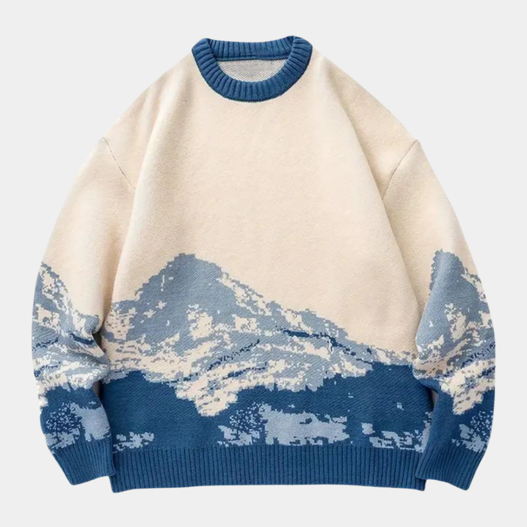 Murphy Mode | Men’s Snow Mountain Jacquard Sweater