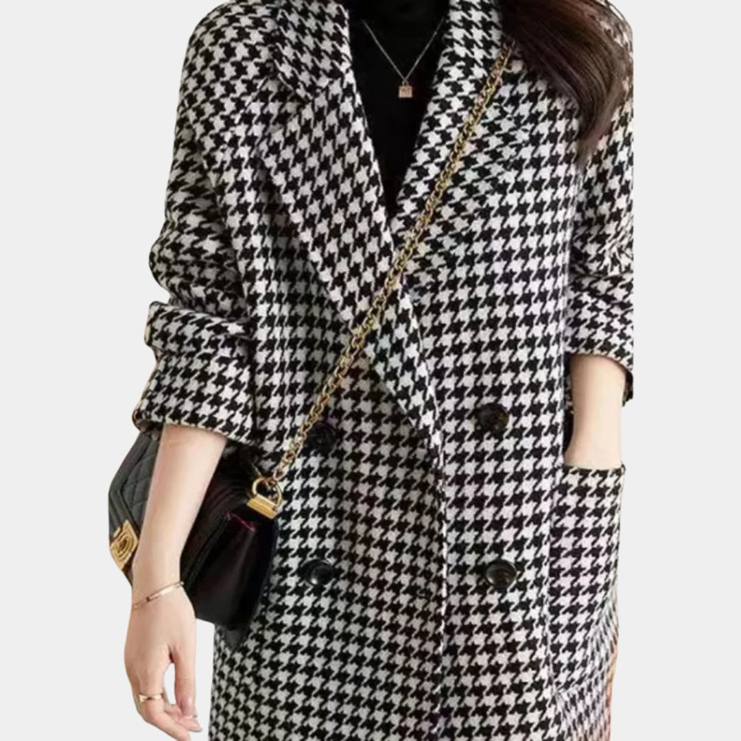 Murphy Mode | Women’s Houndstooth Coat