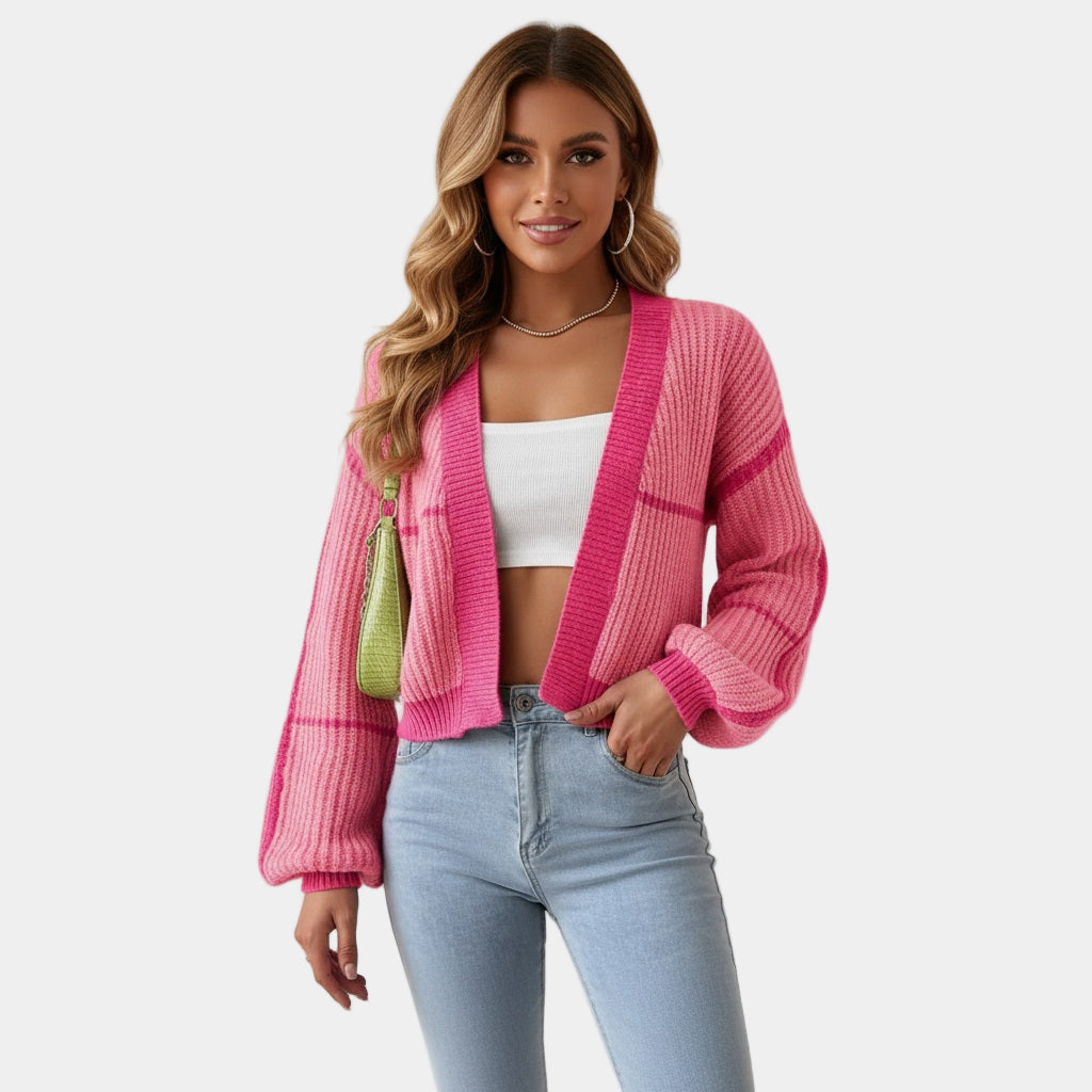 Murphy Mode | Women’s Striped Loose Cardigan