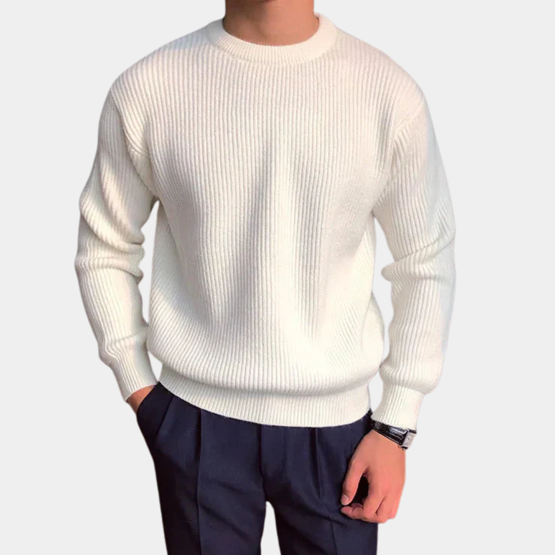 Murphy Mode | Men’s Knitted Round Neck Sweater