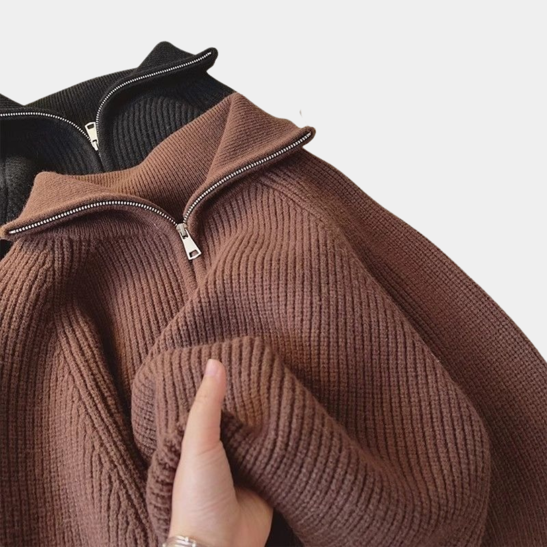 Murphy Mode | Half Zip Sweater for Women