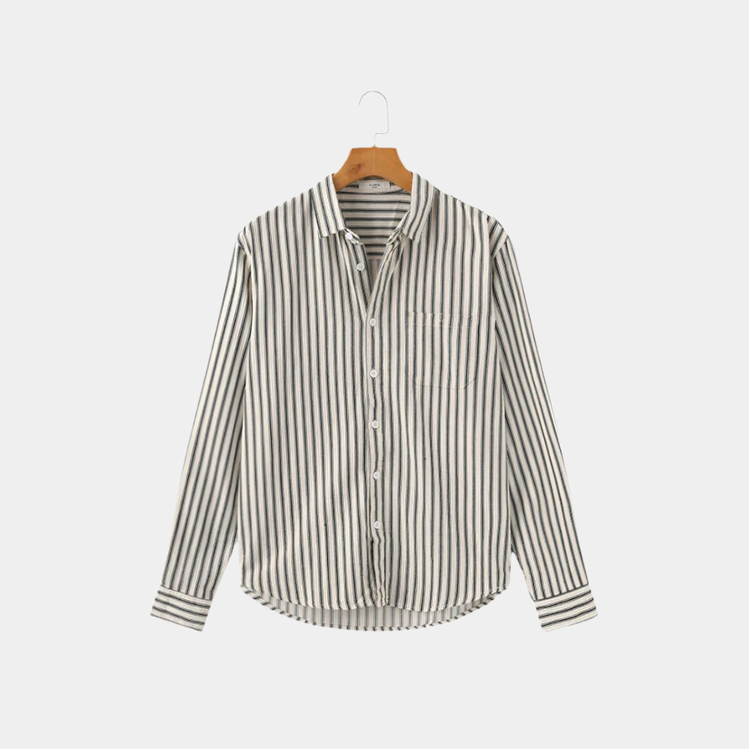 Murphy Mode | Men’s Vertical Stripe Shirt