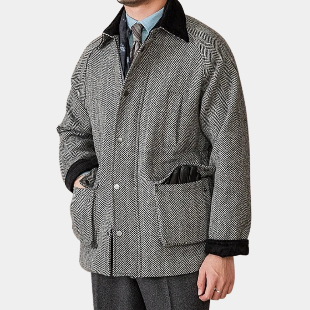 Murphy Mode | Men’s Woolen Warm Winter Jacket