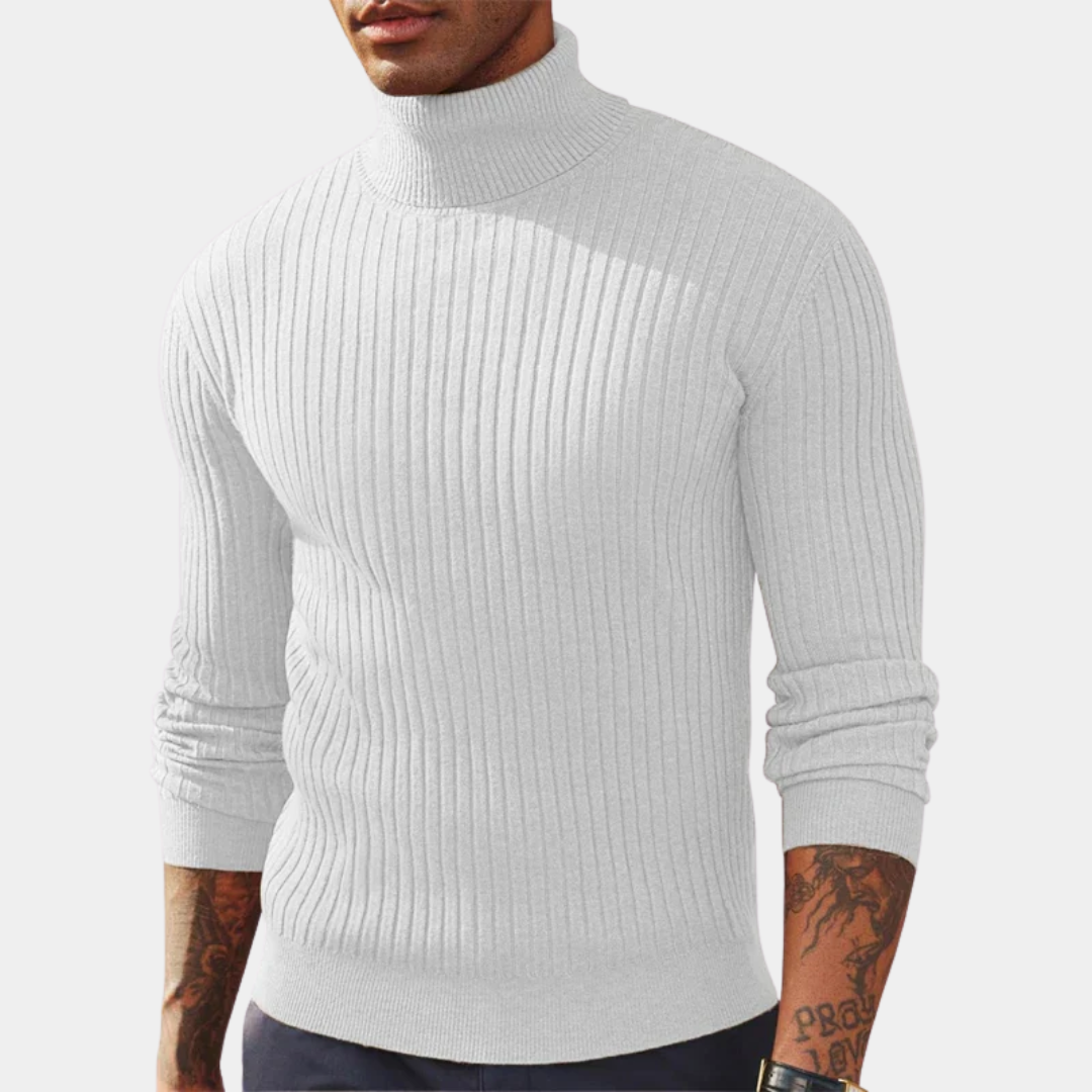 Murphy Mode | Men’s Slim Fit Turtleneck Sweater