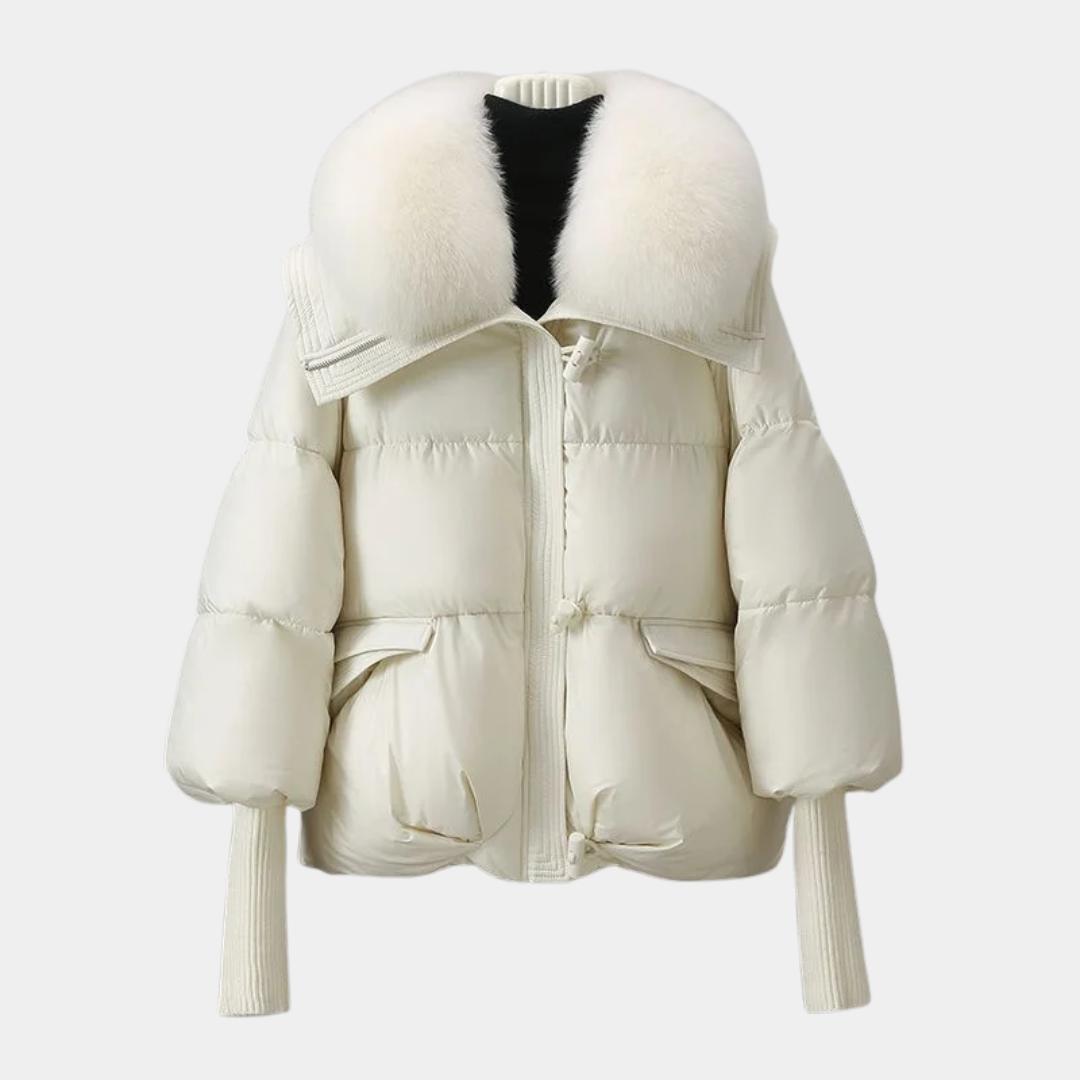 Murphy Mode | Women’s Down Cotton-Padded Fur Collar Winter Jacket