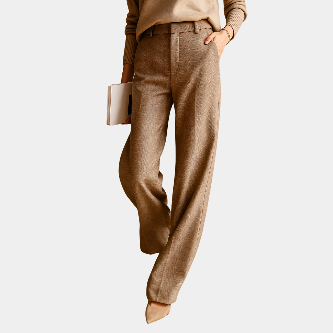 Murphy Mode | Women’s Slim Straight Casual Trousers