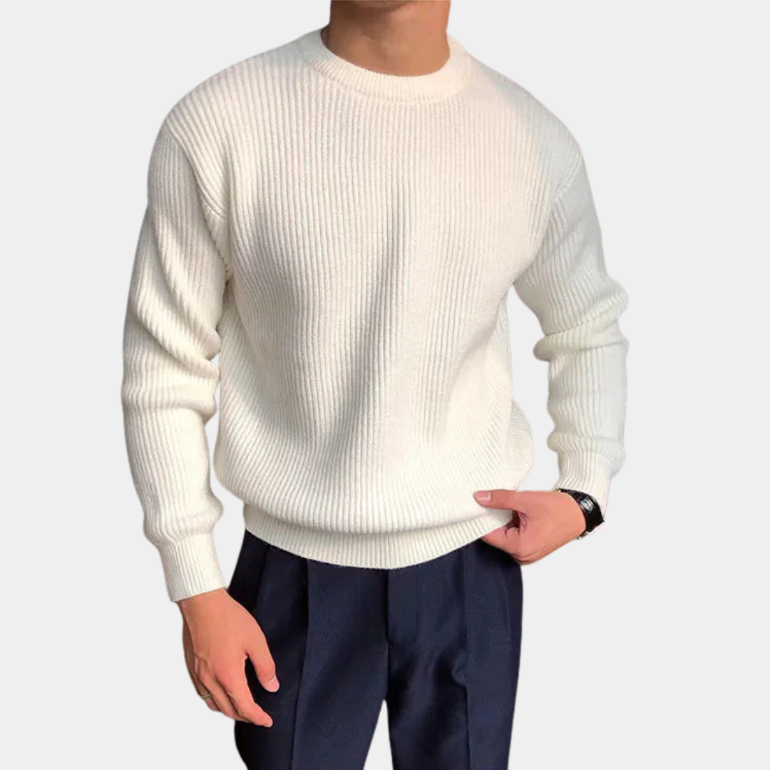 Murphy Mode | Men’s Knitted Round Neck Sweater