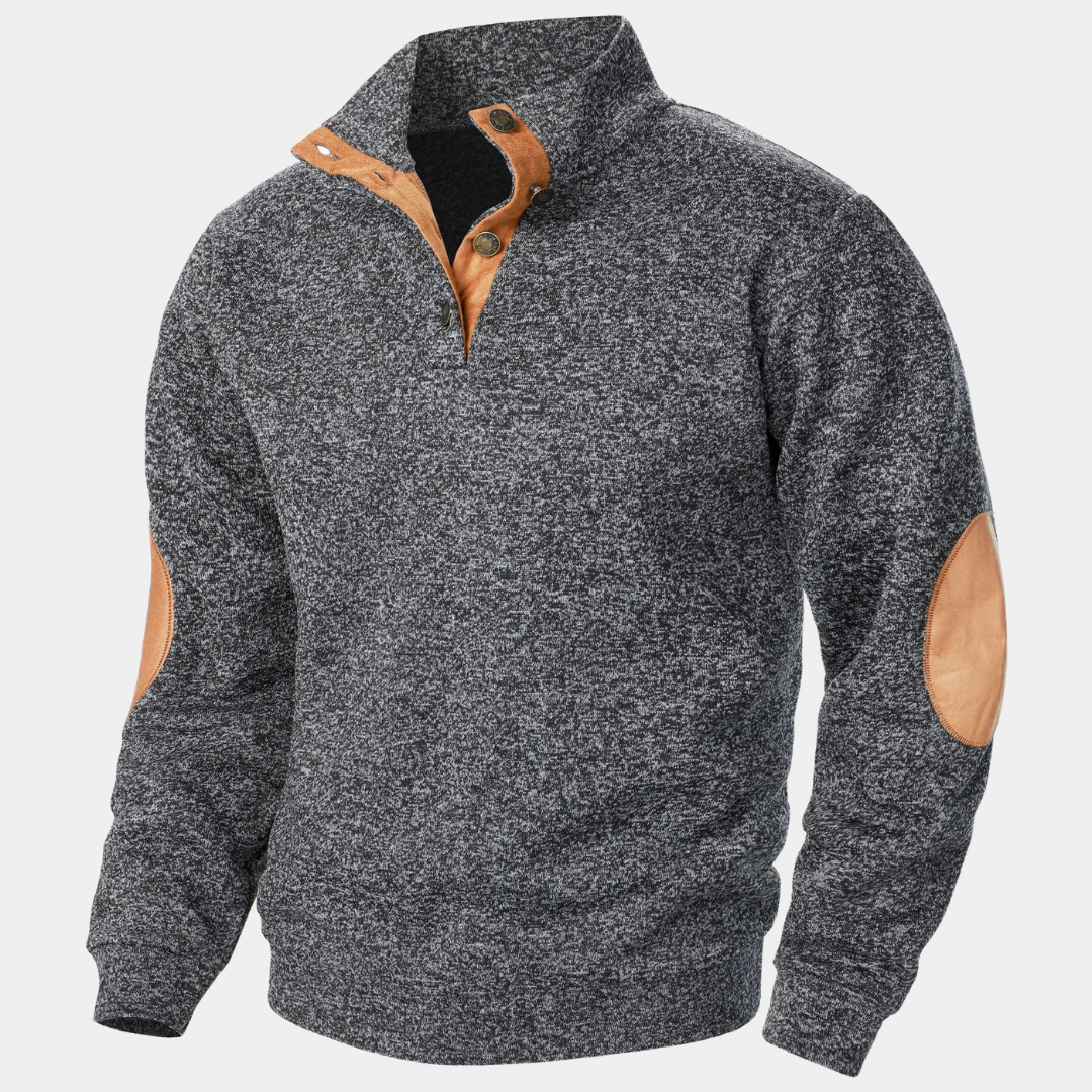 Murphy Mode | Men’s Stand Collar Knitted Sweater