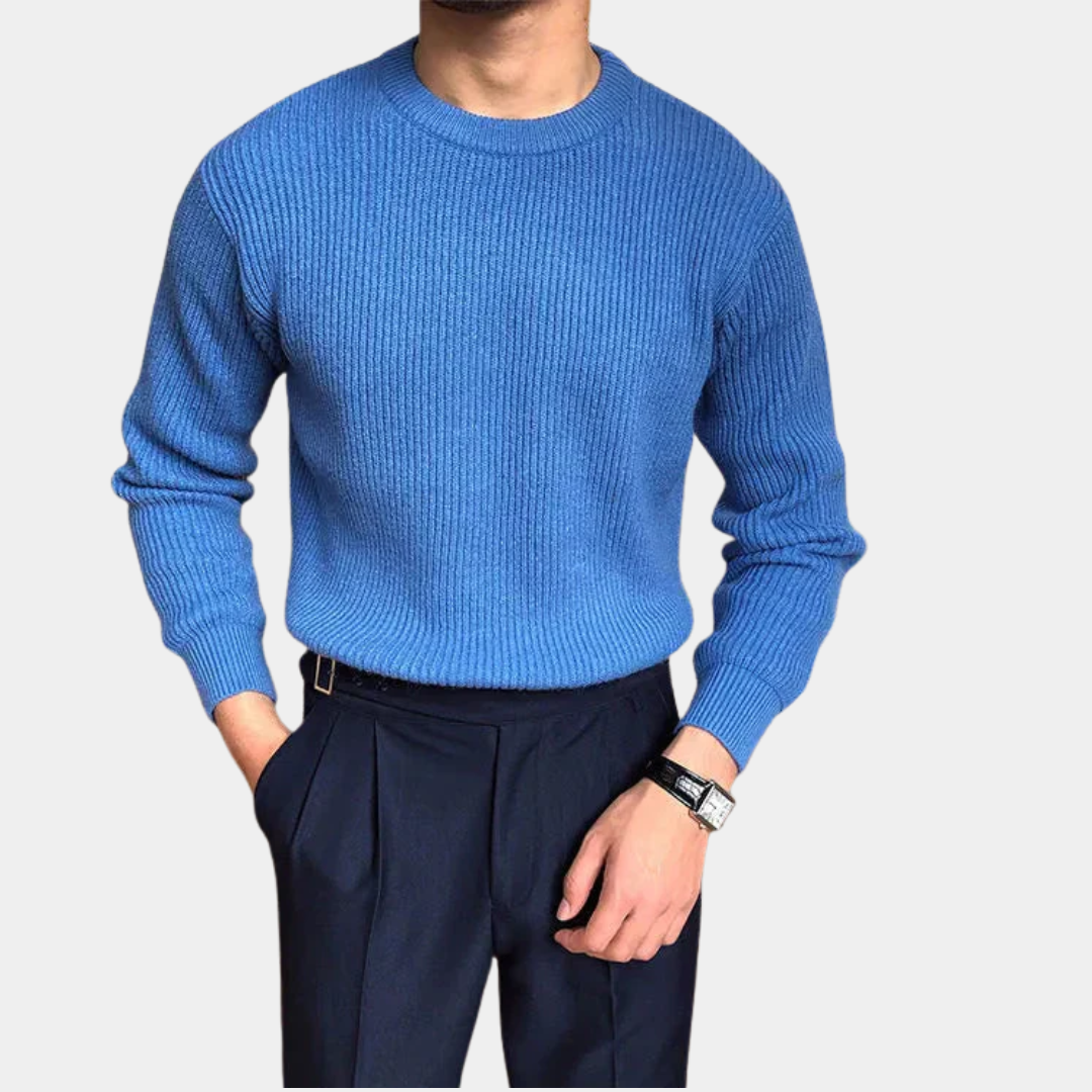 Murphy Mode | Men’s Knitted Round Neck Sweater