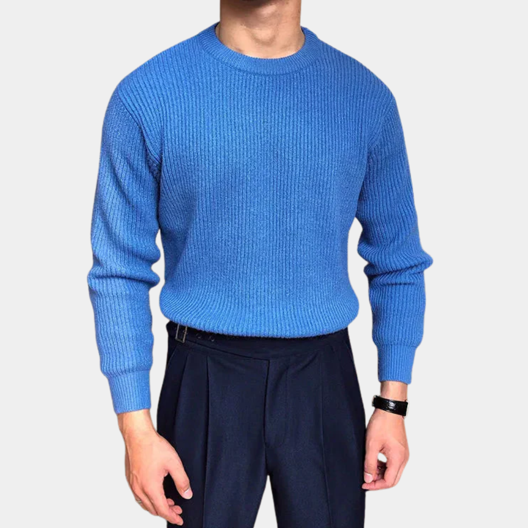 Murphy Mode | Men’s Knitted Round Neck Sweater