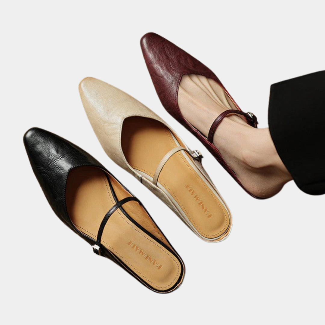 Murphy Mode | Women’s Genuine Leather Low Heel Shoes