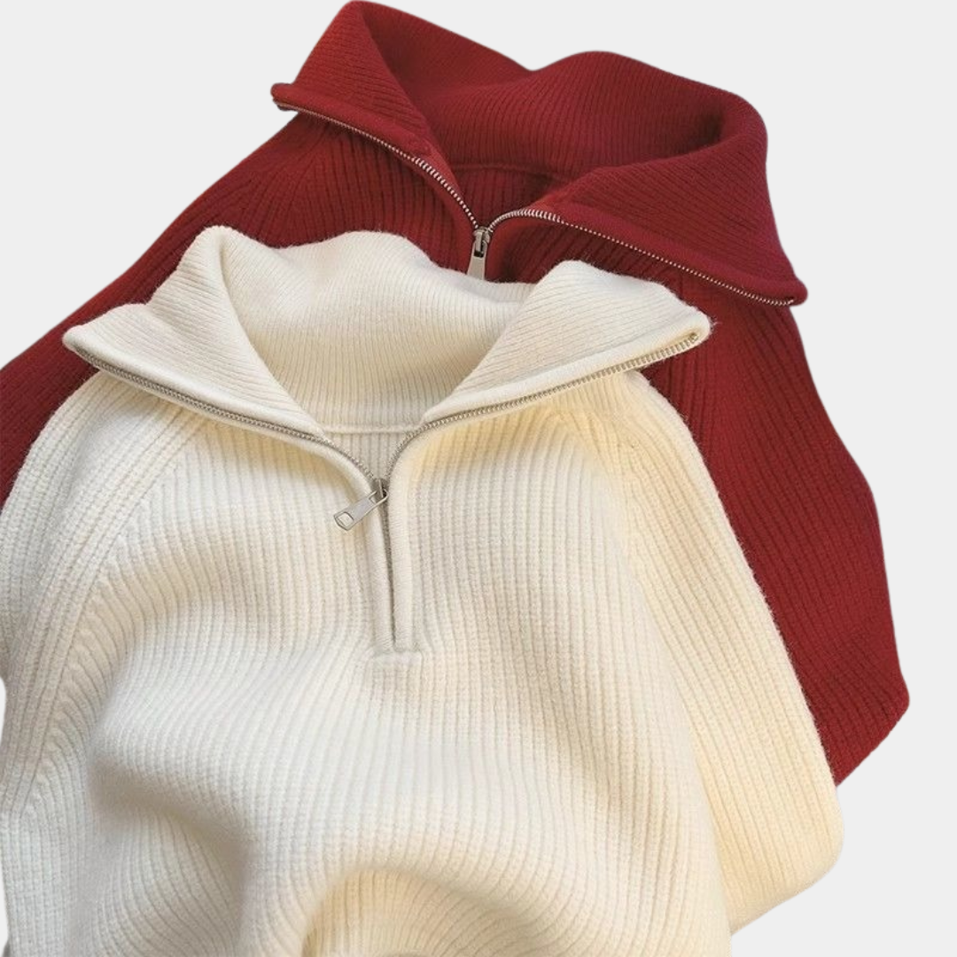 Murphy Mode | Half Zip Sweater for Women