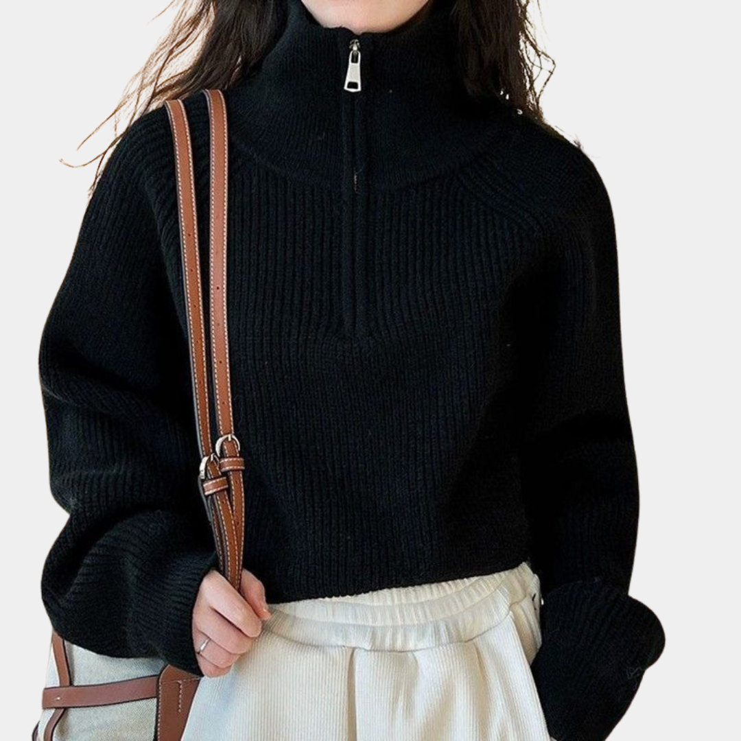 Murphy Mode | Half Zip Sweater for Women