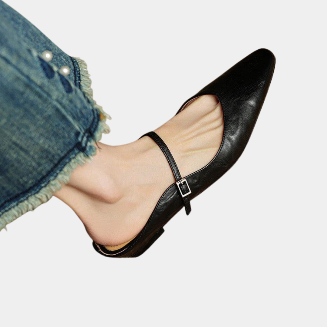 Murphy Mode | Women’s Genuine Leather Low Heel Shoes