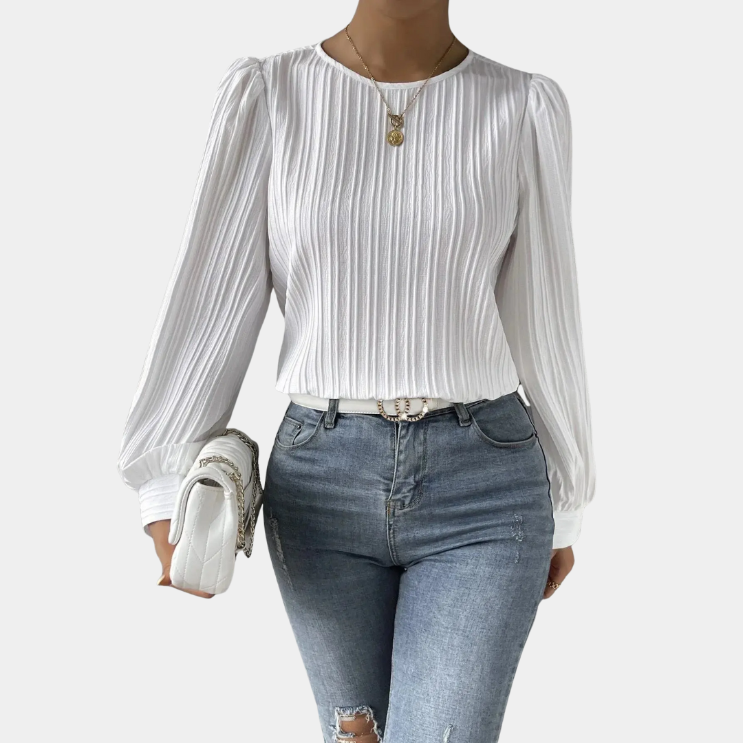 Murphy Mode | Women’s Long‑Sleeve Fitted Top