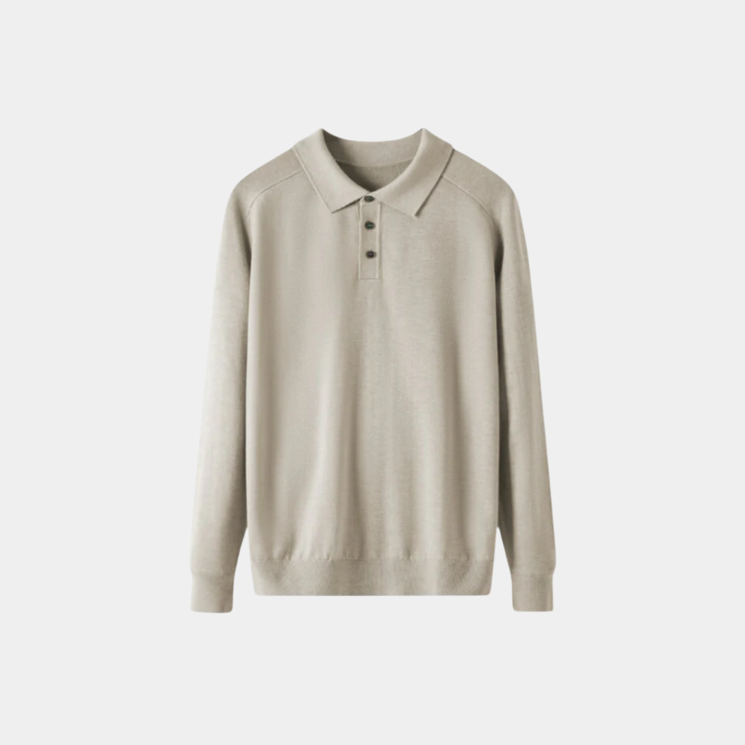 Murphy Mode | Men’s Long Sleeve Polo Shirt