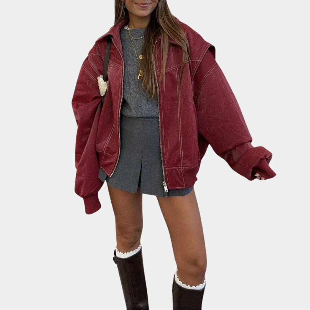 Murphy Mode | Women’s Zip-Up Bomber Jacket