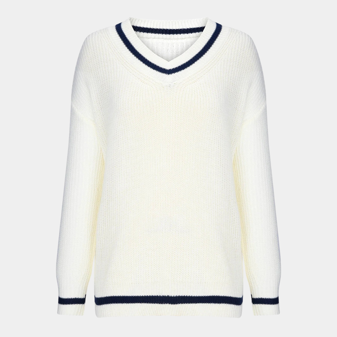 Murphy Mode | Women’s V-Neck Long Sleeve Knit Sweater