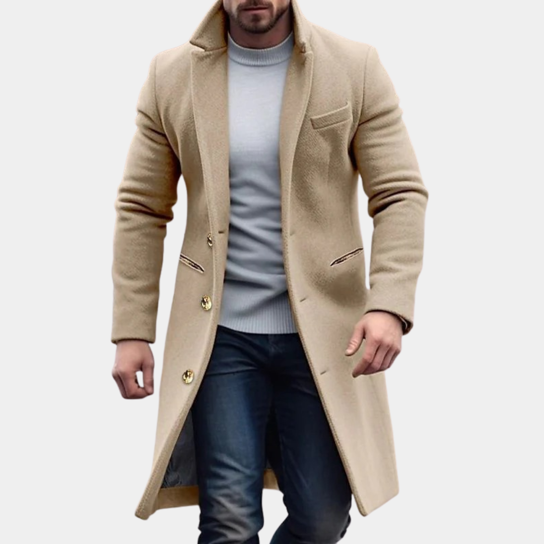 Murphy Mode | Men’s Classic Wool Overcoat