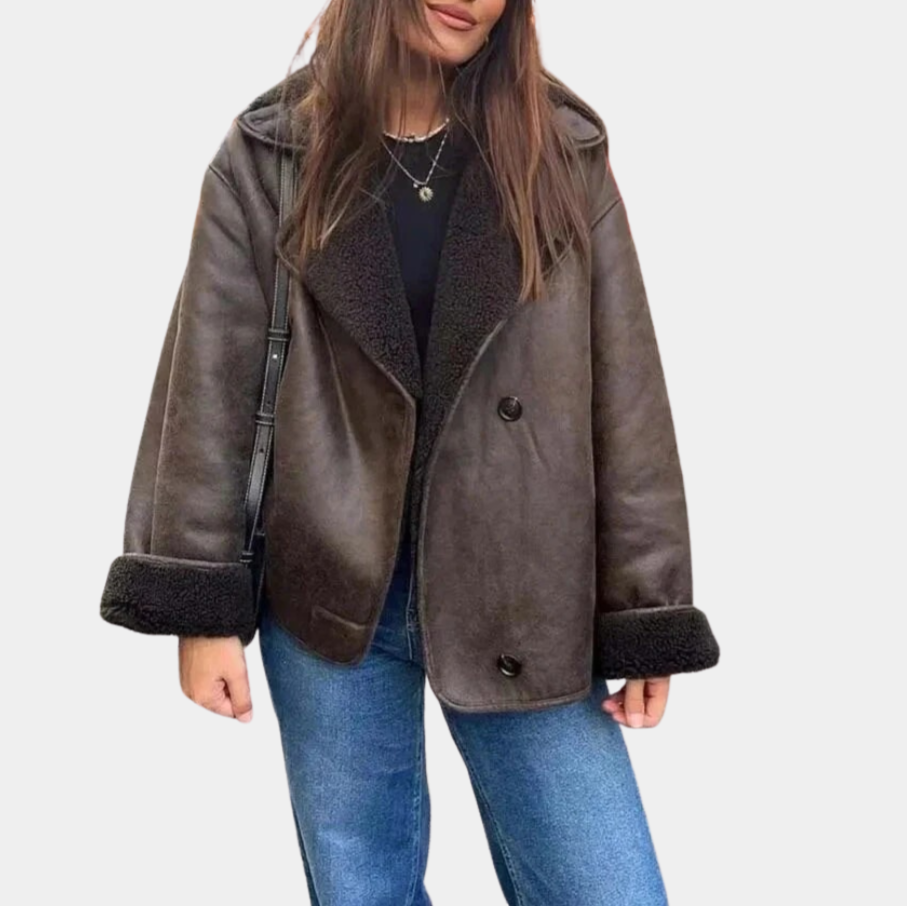 Murphy Mode | Women’s Loose Leather Jacket