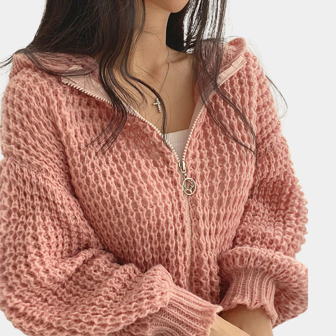 Murphy Mode | Women’s Hooded Cropped Sweater