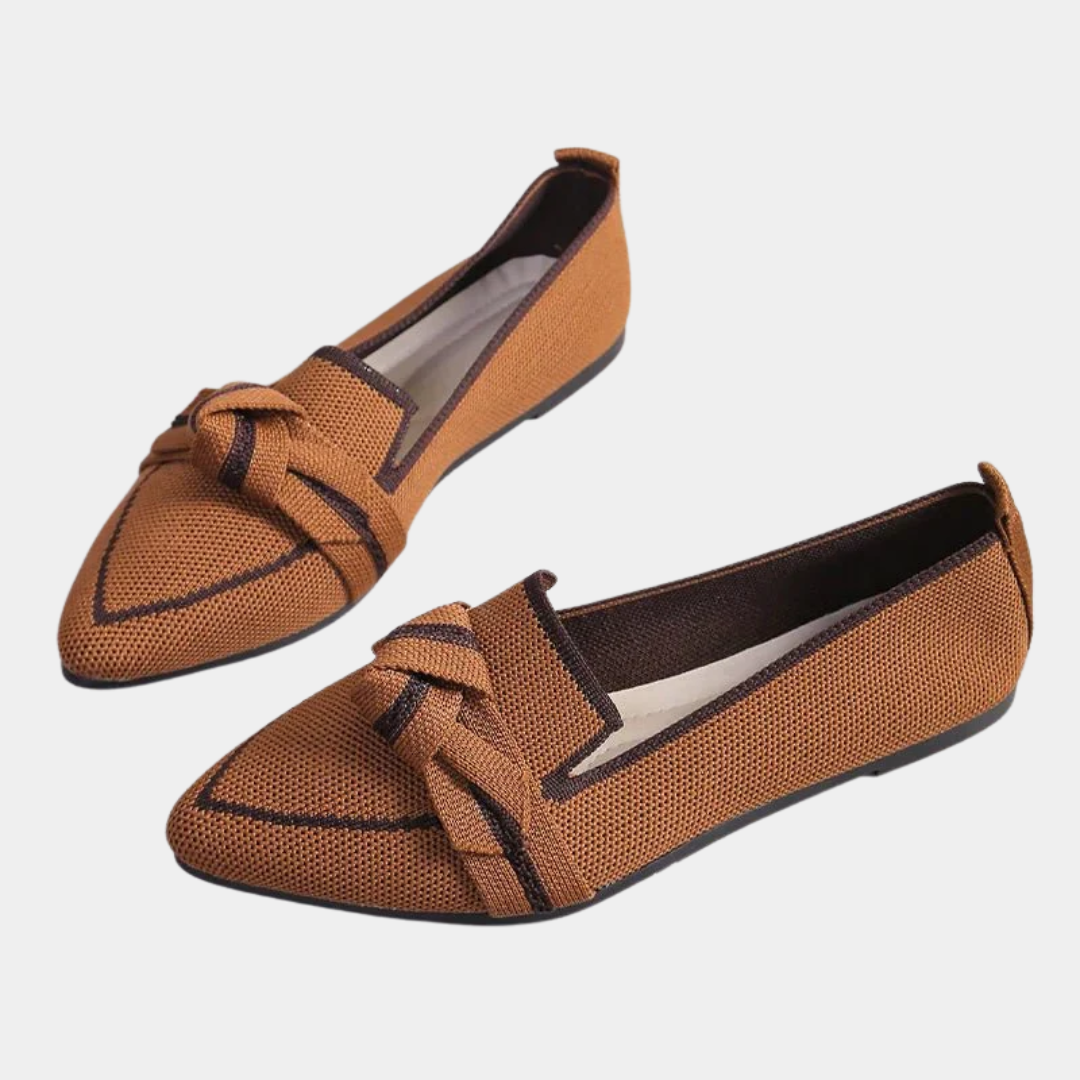 Murphy Mode | Women’s Slip-On Bow Tie Mesh Shoes