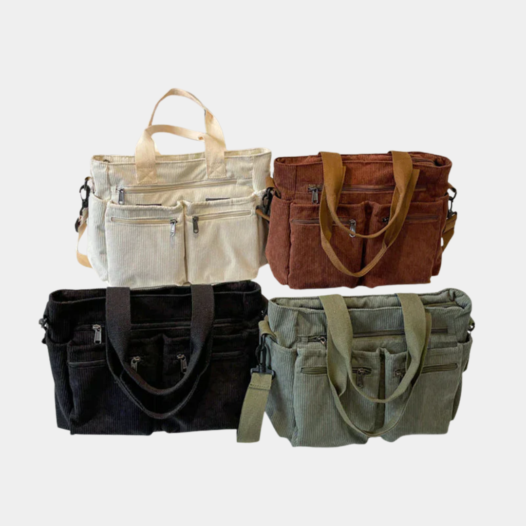Murphy Mode | Casual Corduroy Shoulder Bag for Women