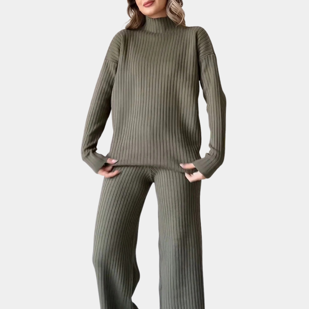 Murphy Mode | Turtleneck Two-Piece Set for Women