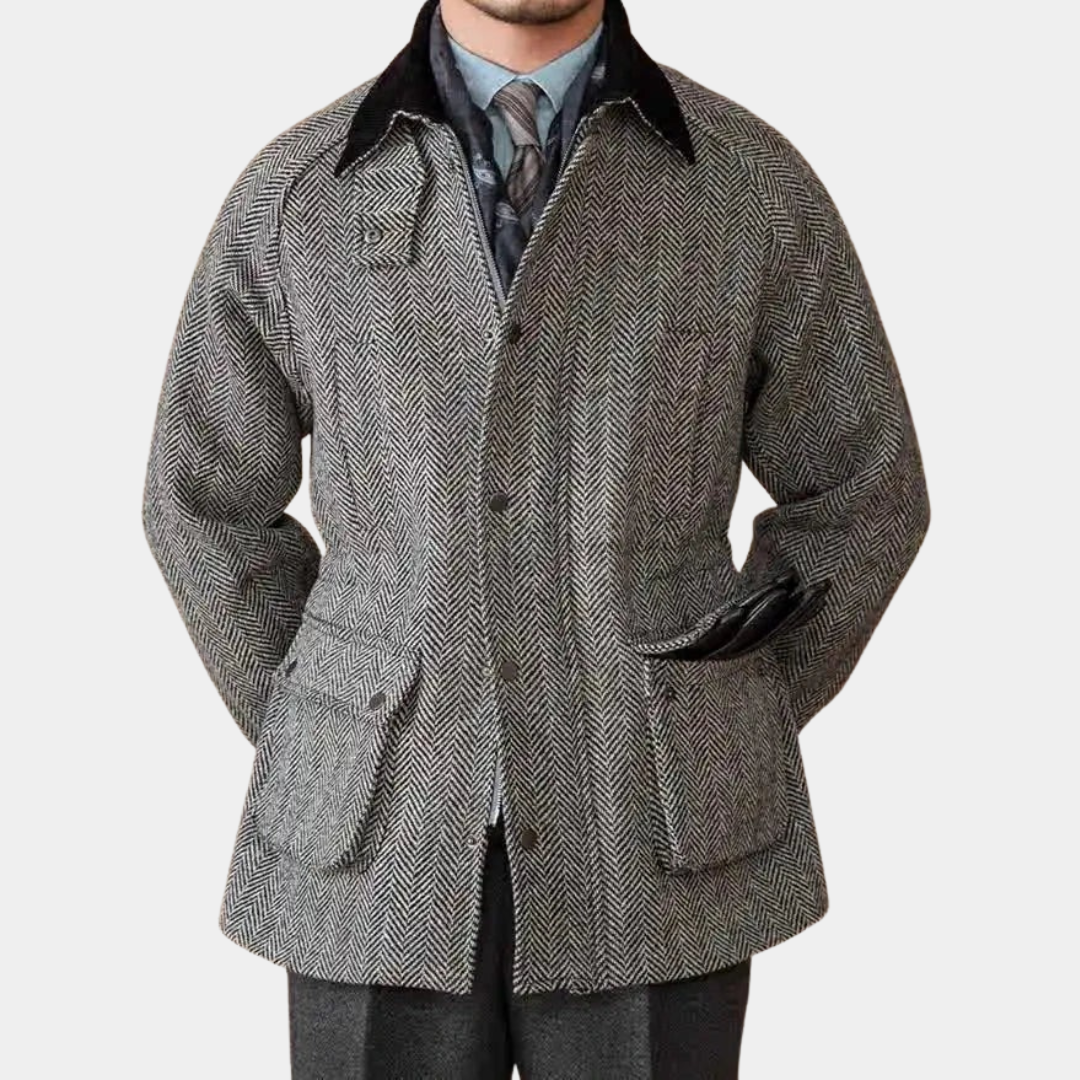 Murphy Mode | Men’s Woolen Warm Winter Jacket