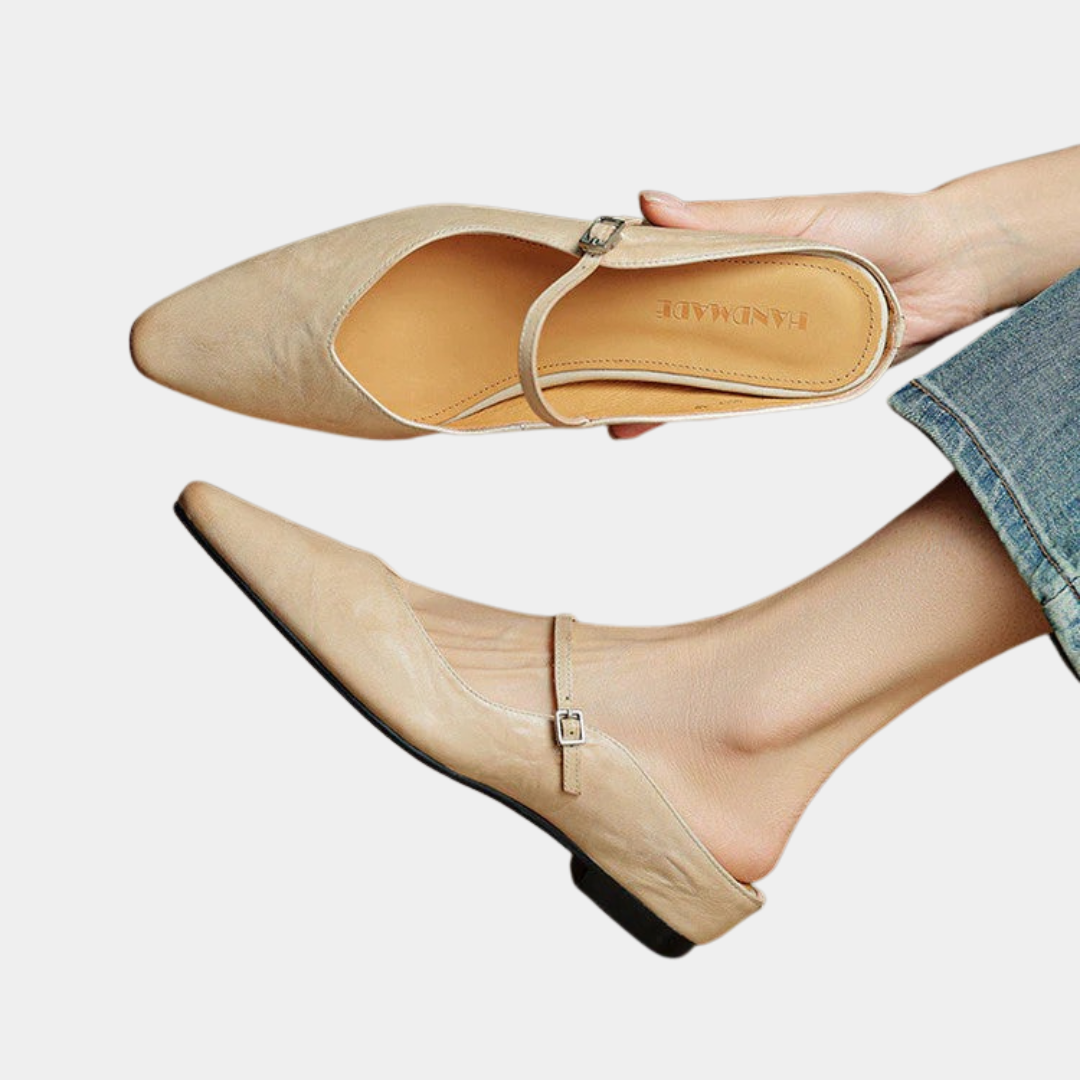 Murphy Mode | Women’s Genuine Leather Low Heel Shoes
