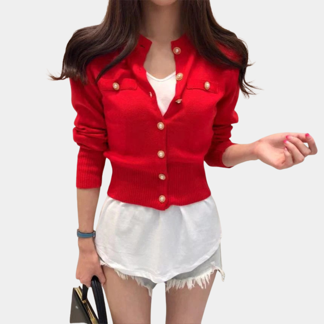 Murphy Mode | Long Sleeve Knit Cardigan Women