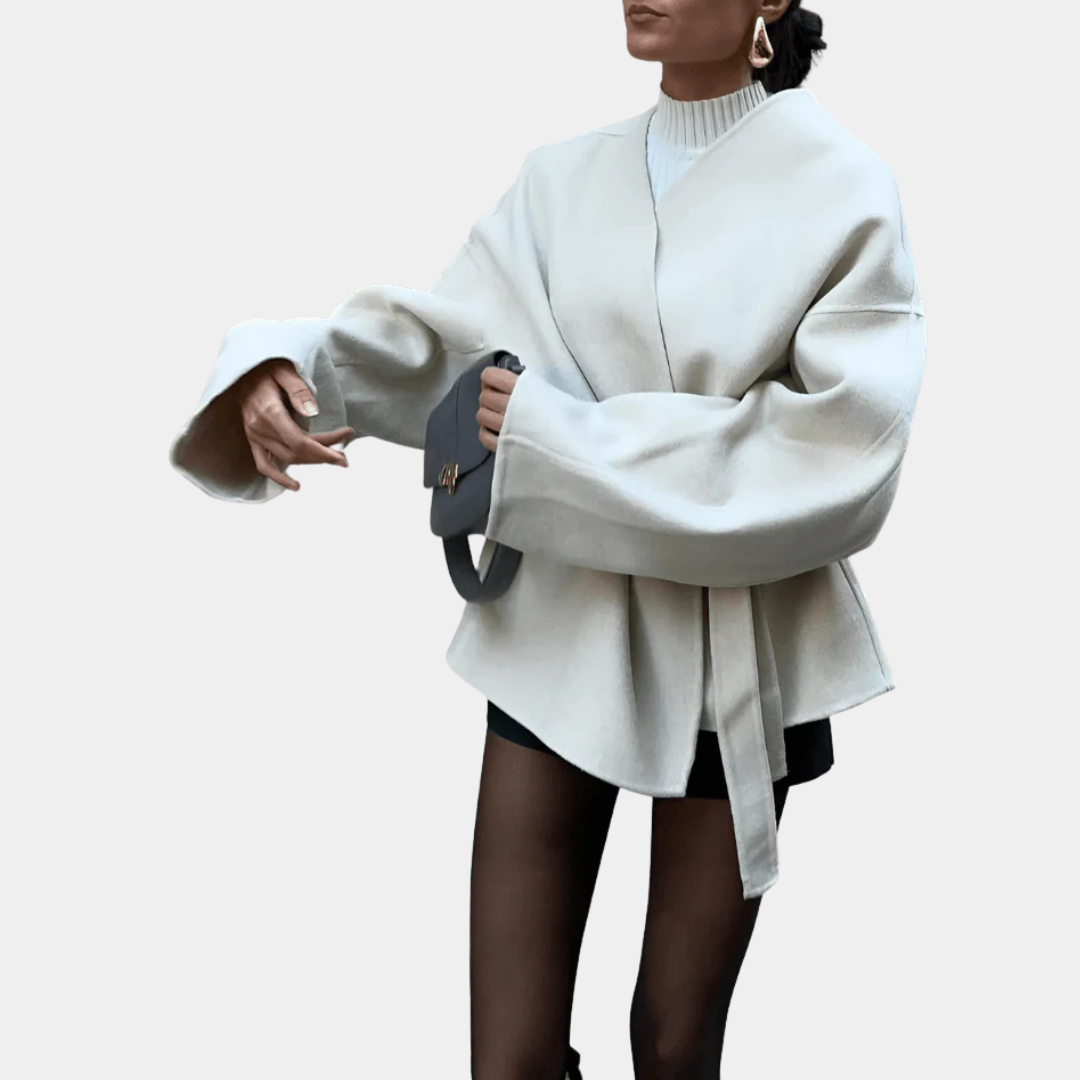 Murphy Mode | Women’s Loose Long Sleeve Wrap Coat