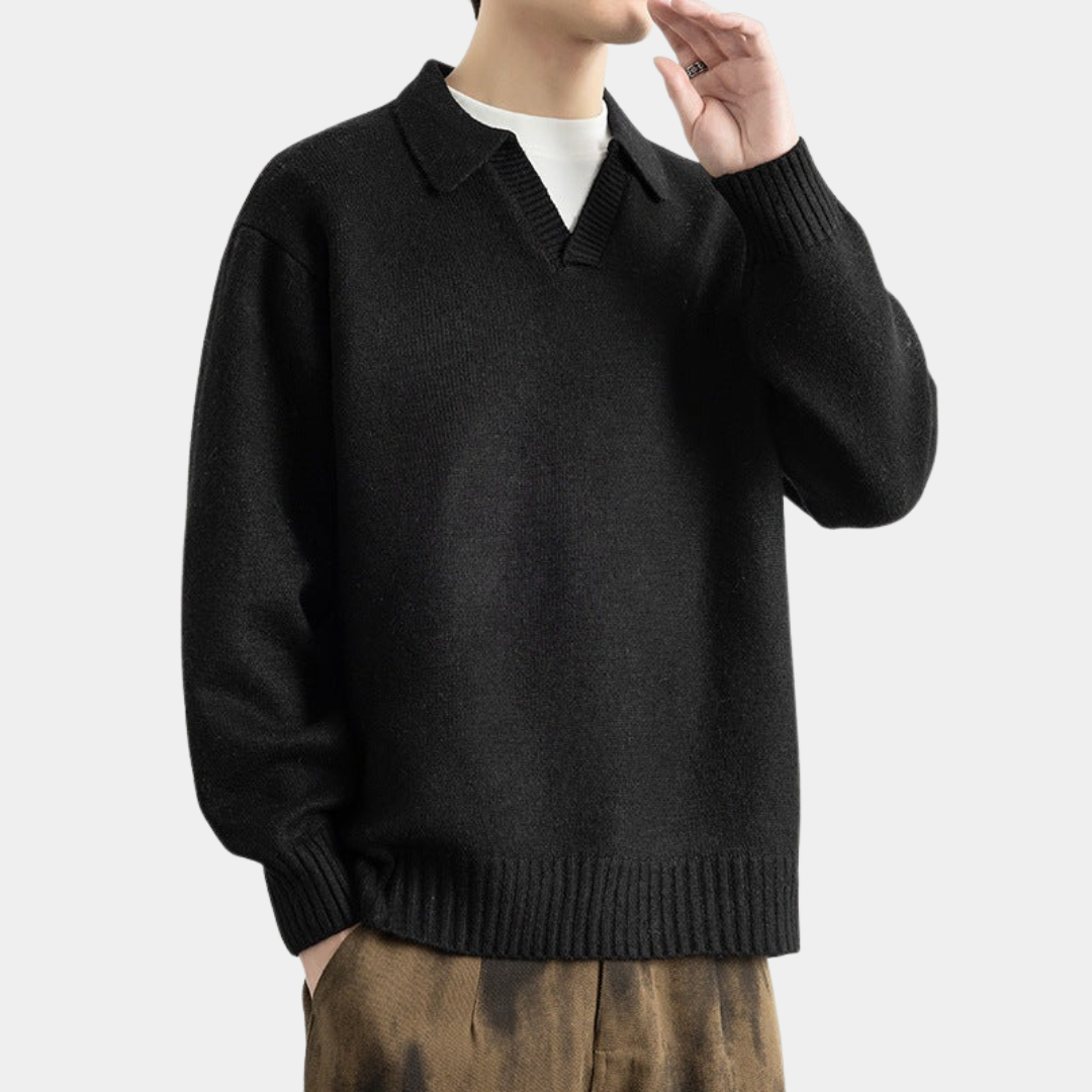 Murphy Mode | Casual Knit Polo Men