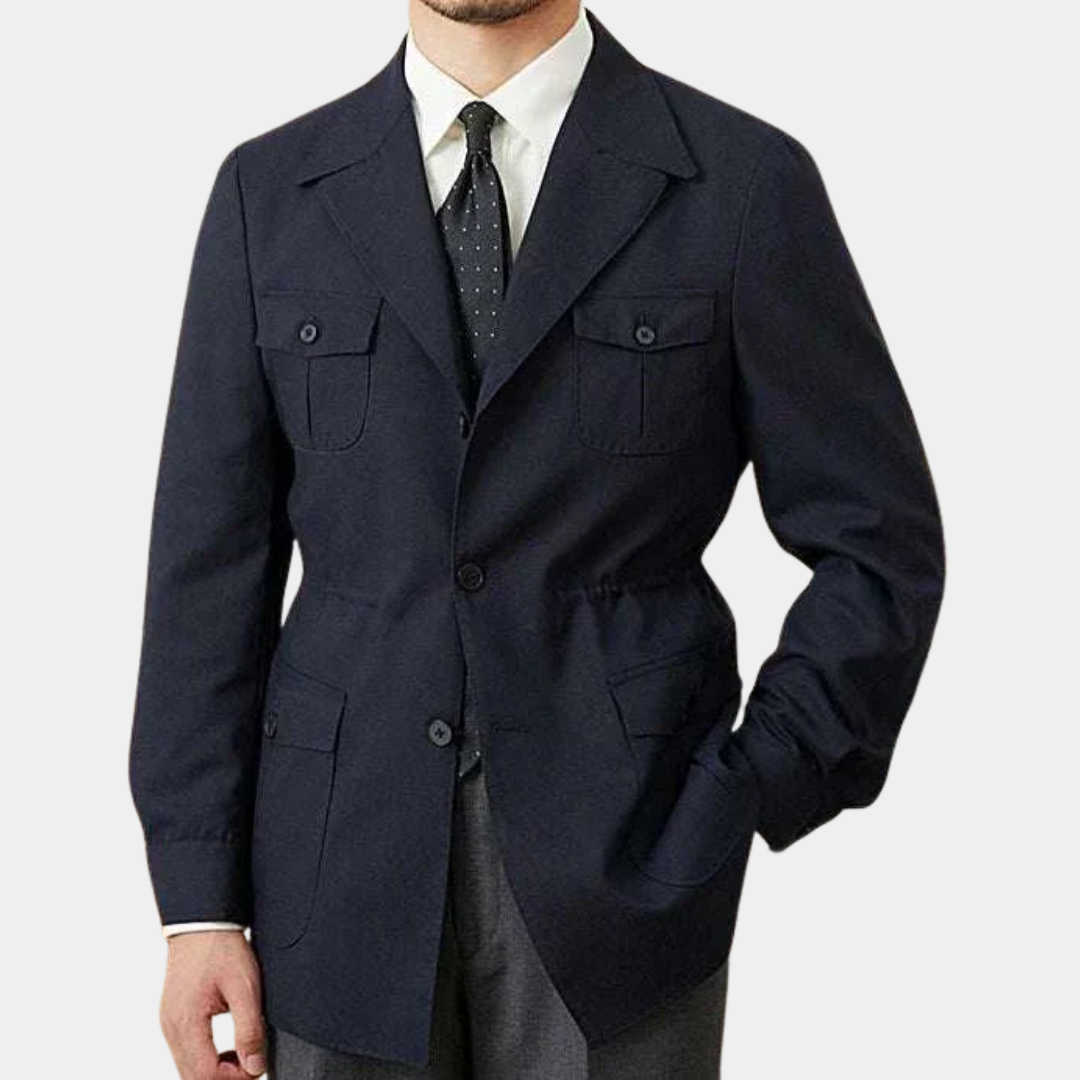 Murphy Mode | Men’s Linen Blend Casual Coat