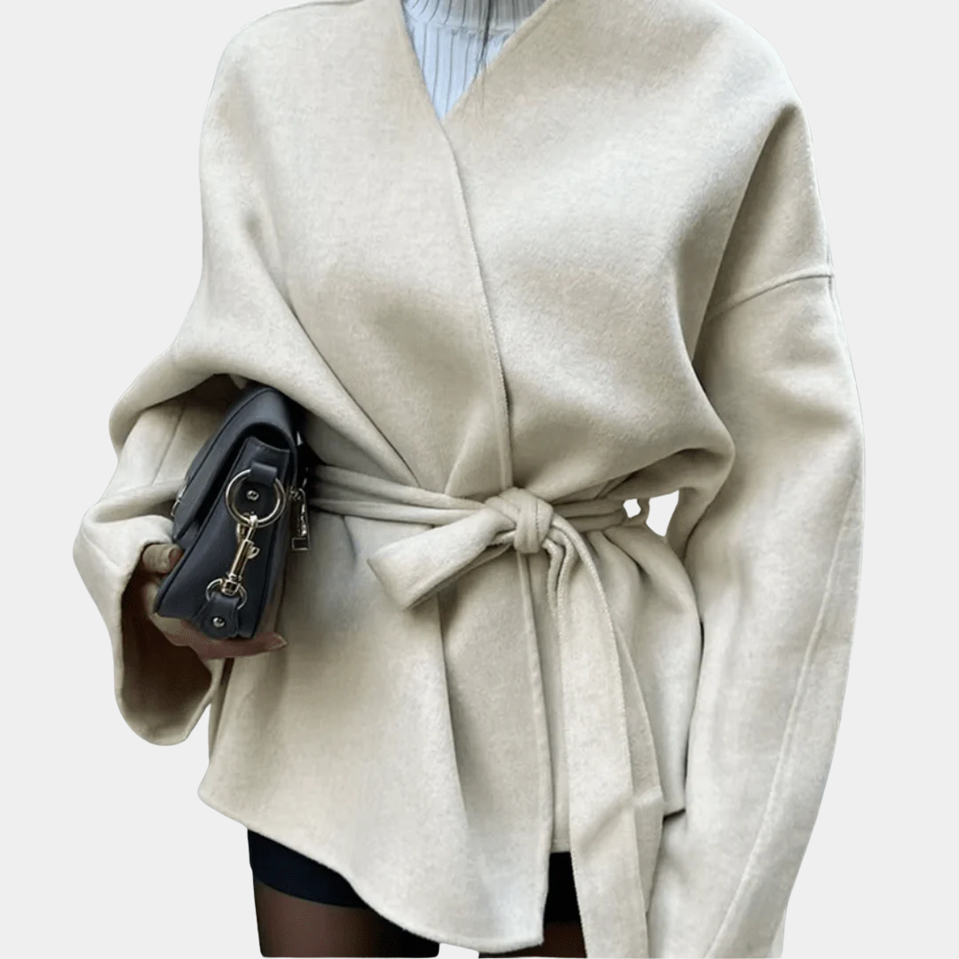 Murphy Mode | Women’s Loose Long Sleeve Wrap Coat