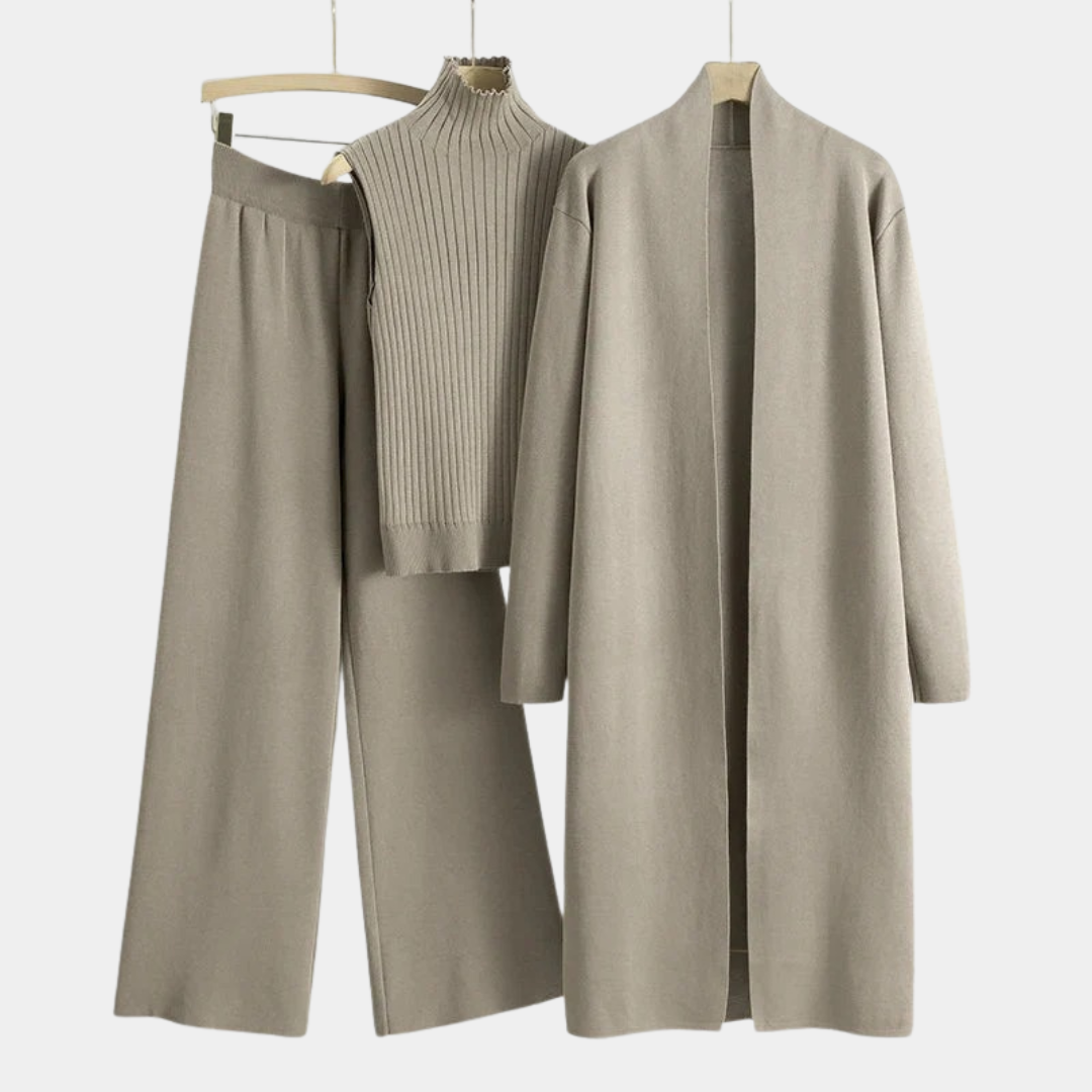 Murphy Mode | Women’s Long Cardigan 3-Piece Suit