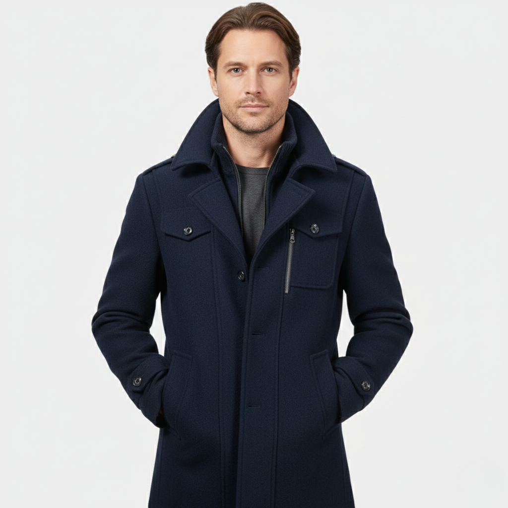 Murphy Mode | Men’s Wool Blend Coat Jacket