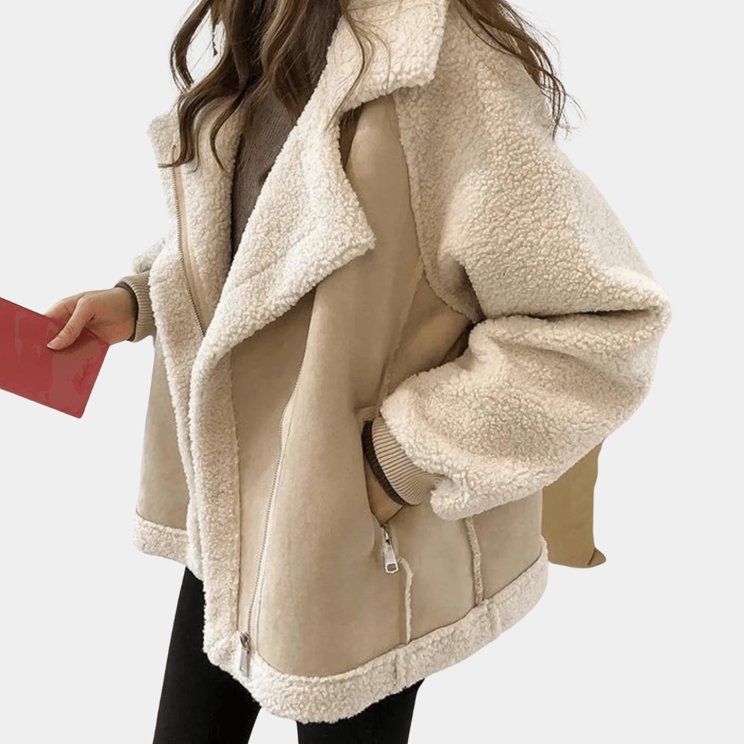 Murphy Mode | Suede Teddy Jacket women