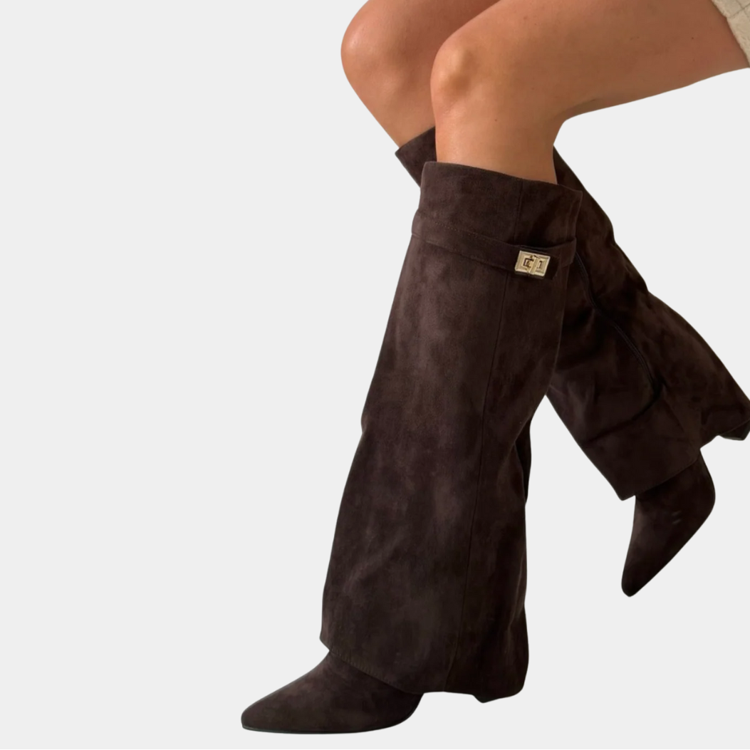 Murphy Mode | Women’s Buckle Knee High Boots