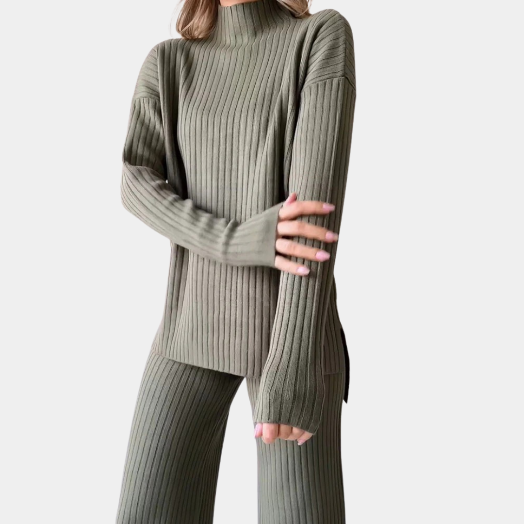 Murphy Mode | Turtleneck Two-Piece Set for Women