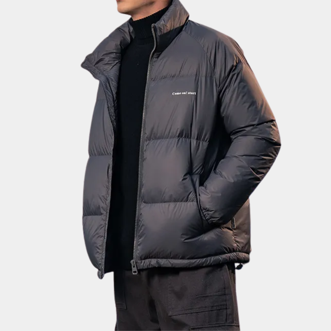 Murphy Mode | Stand Up Collar Puffer Jacket Men