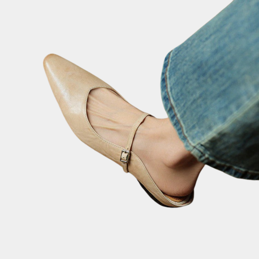 Murphy Mode | Women’s Genuine Leather Low Heel Shoes