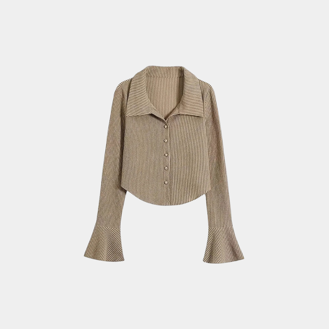 Murphy Mode | Women’s Striped Slim Fit Top