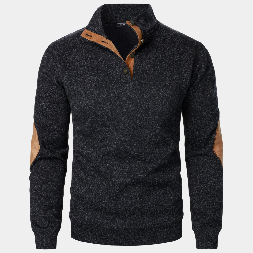 Murphy Mode | Men’s Stand Collar Knitted Sweater