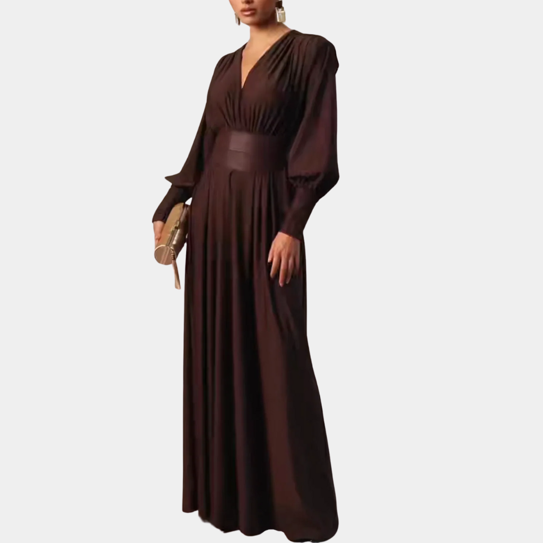 Murphy Mode Studio | Brown Maxi Dress