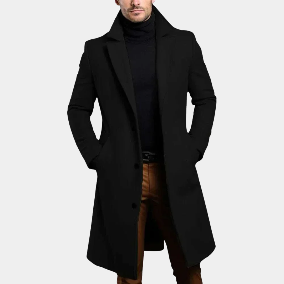 Murphy Mode | Men’s British Style Woolen Trench Coat