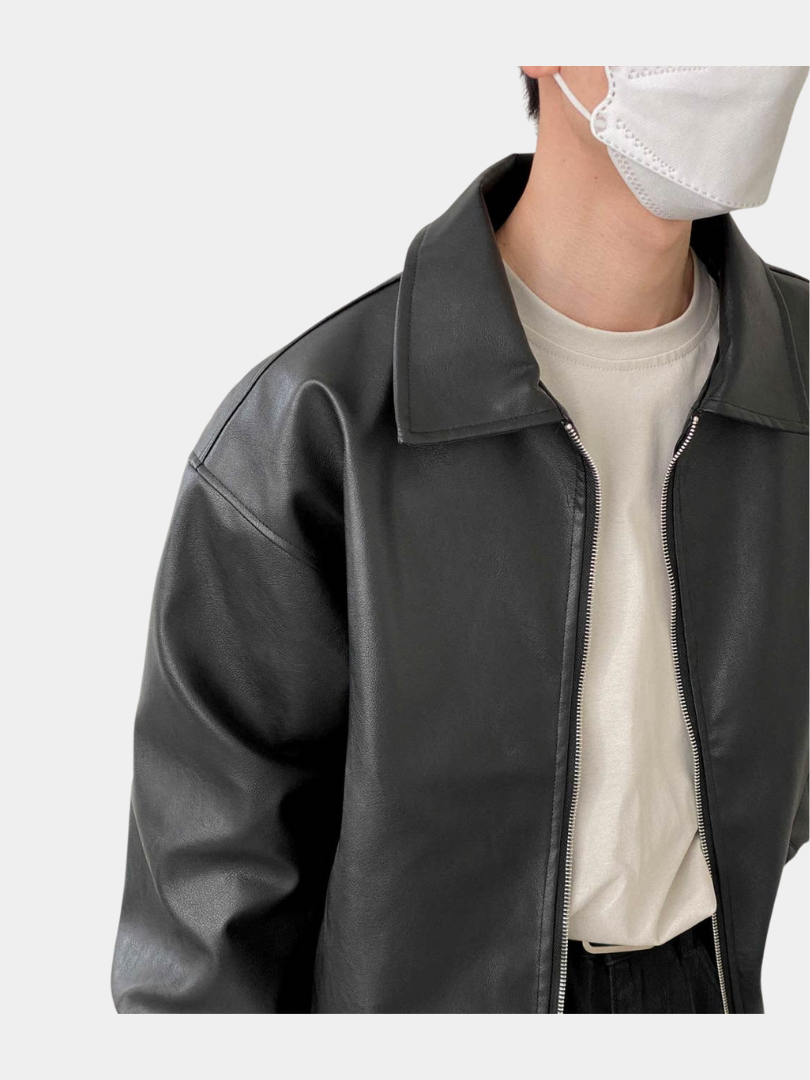 Murphy Mode | Casual Leather Jacket Men