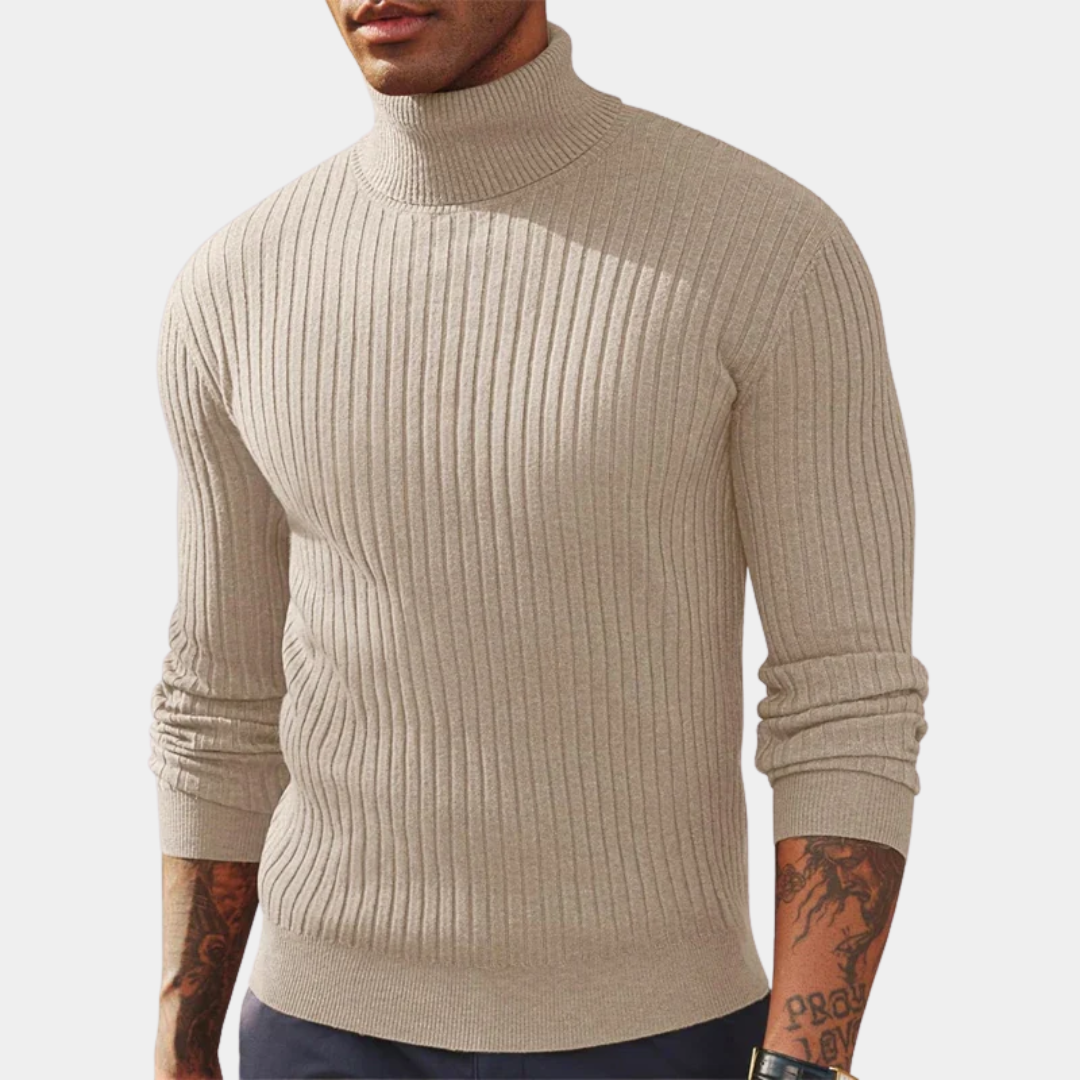 Murphy Mode | Men’s Slim Fit Turtleneck Sweater