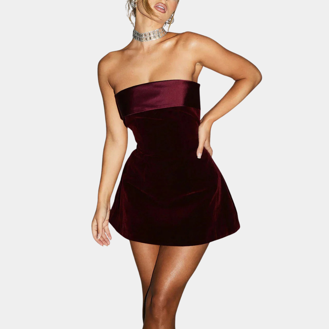 Murphy Mode | Velvet Mini Dress Women