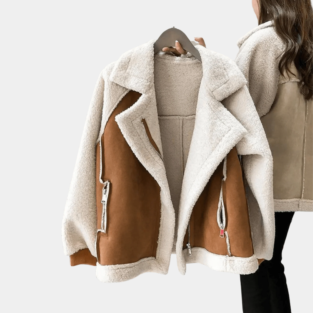 Murphy Mode | Suede Teddy Jacket women